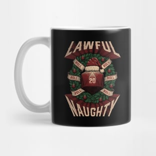 RPG - Christmas Alignment - Lawful Naughty Mug